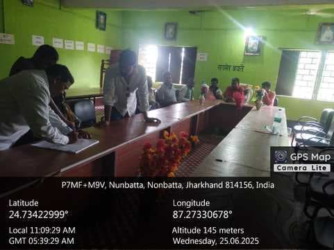 देवदांड प्रखंड में शामिल होने से नुनबट्टा पंचायत ने साफ इनकार, किया प्रदर्शन