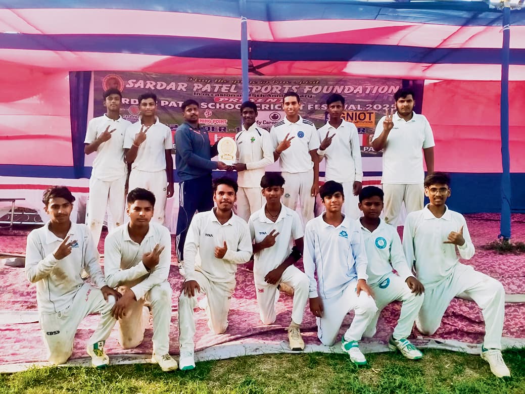 गोल एकेडमी टर्निंग प्वायंट कप अंडर-14 क्रिकेट के क्वार्टर फाइनल में