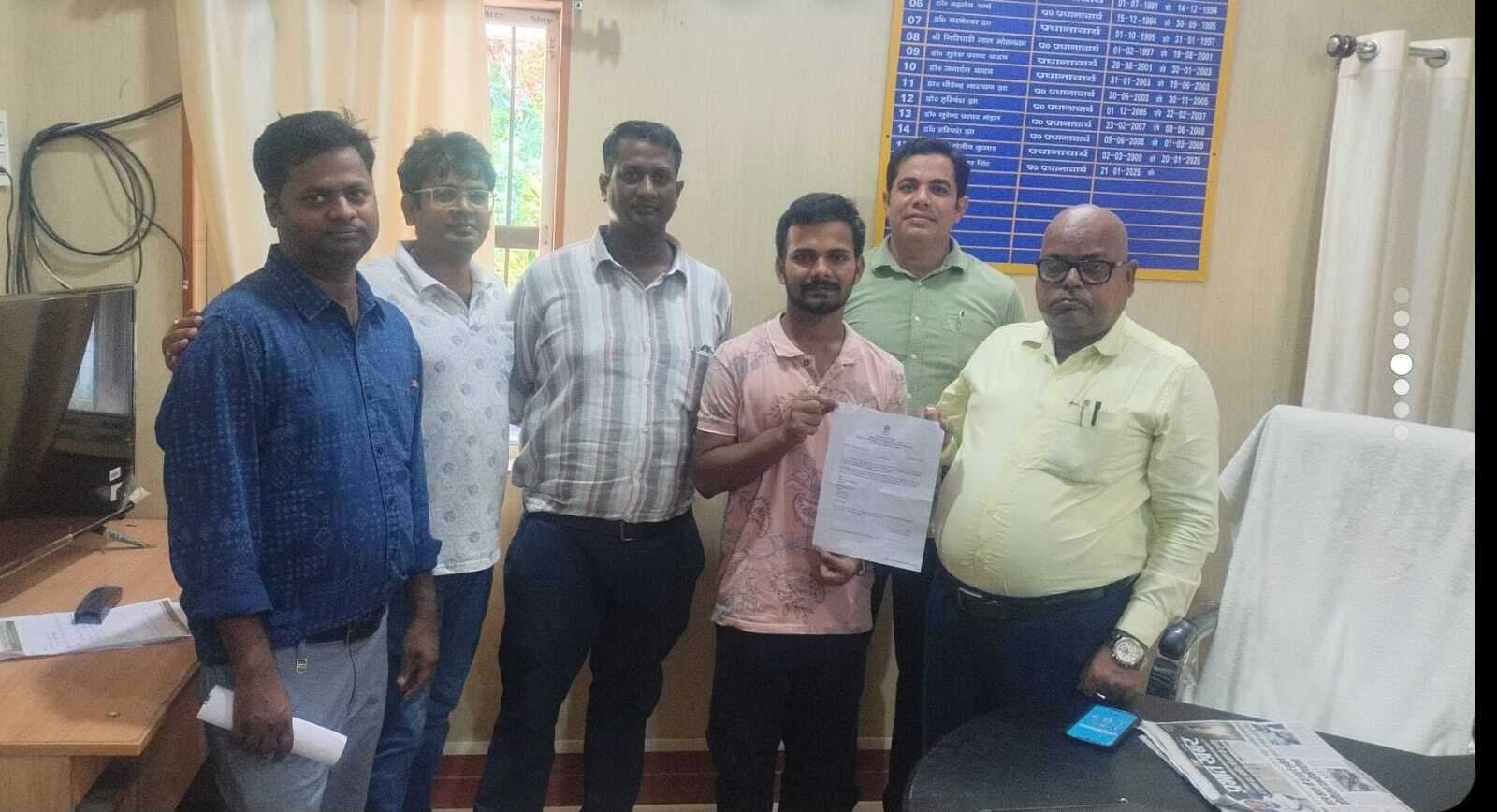 बीएसएस कॉलेज के छात्र सूरज का युवा संसद में चयन, पर्यावरण मंत्रालय में निभाएंगे ''''मिनिस्टर'''' की भूमिका