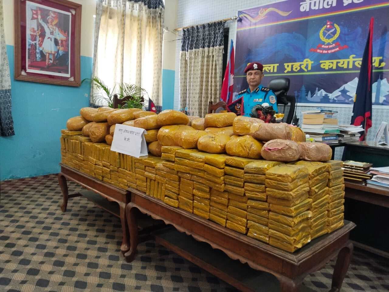 Motihari: 319 किलोग्राम चरस बरामद, एक गिरफ्तार