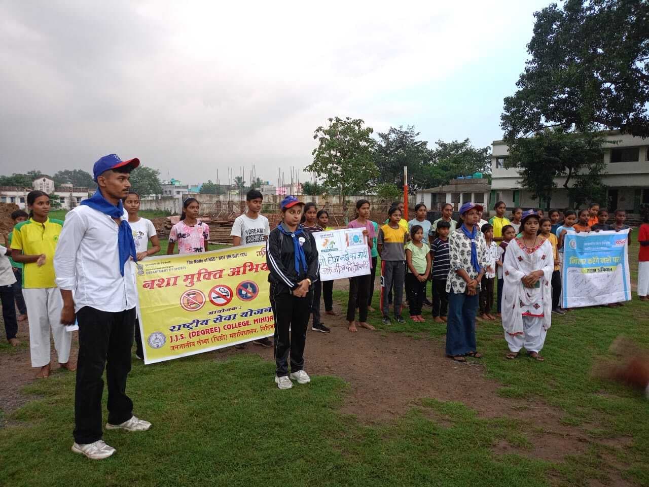 कॉलेज के विद्यार्थियों ने ली नशापान नहीं करने की शपथ