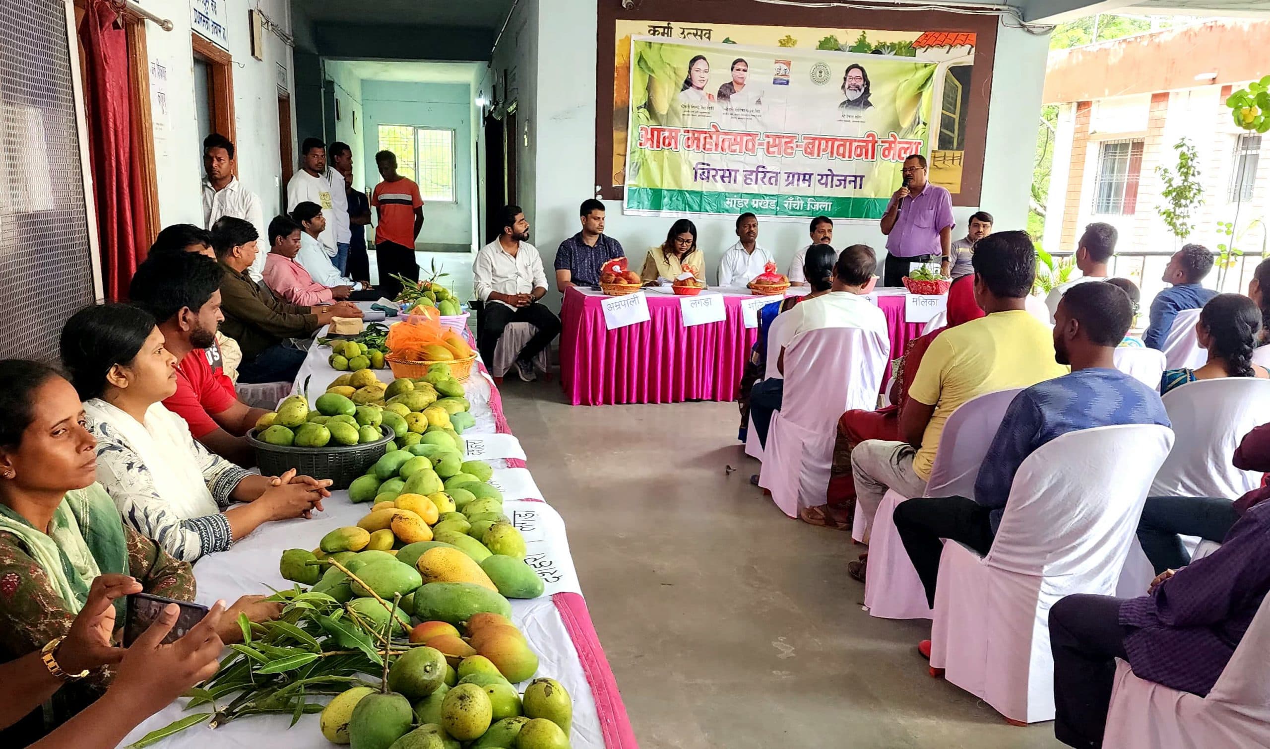 मांडर में आम महोत्सव सह बागवानी मेला