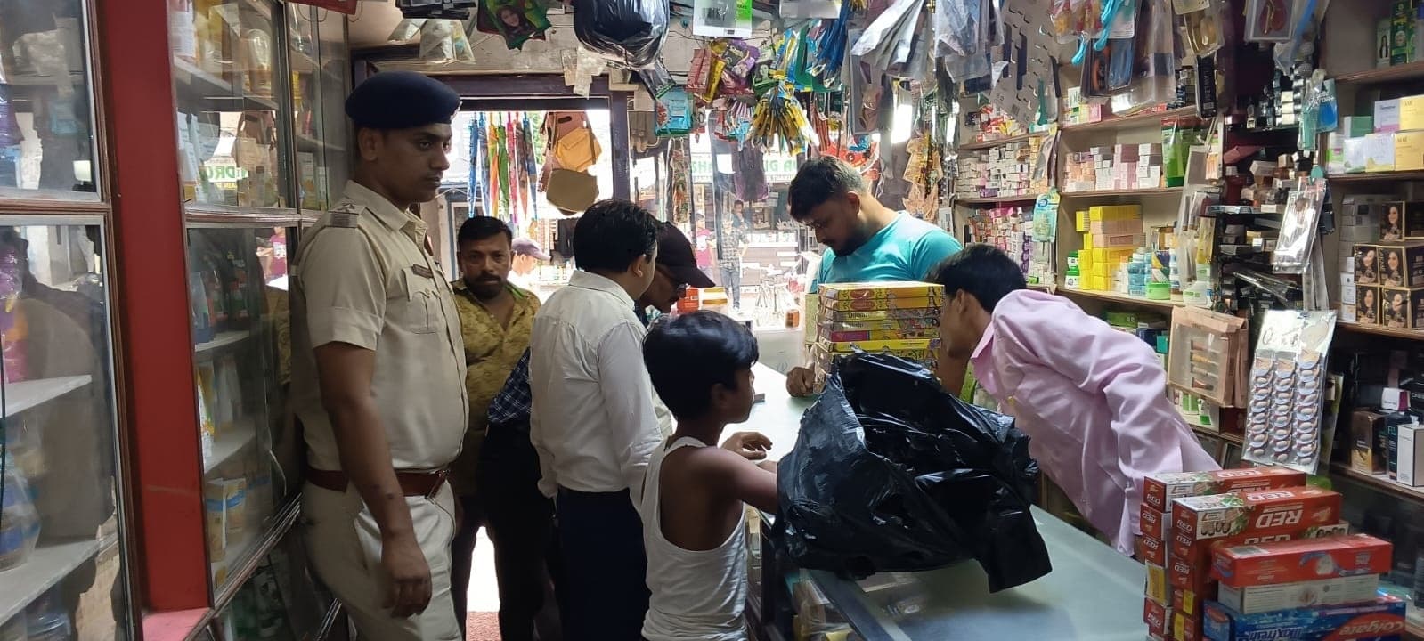 29.5 किग्रा प्लास्टिक जब्त, 3950 रुपये जुर्माना