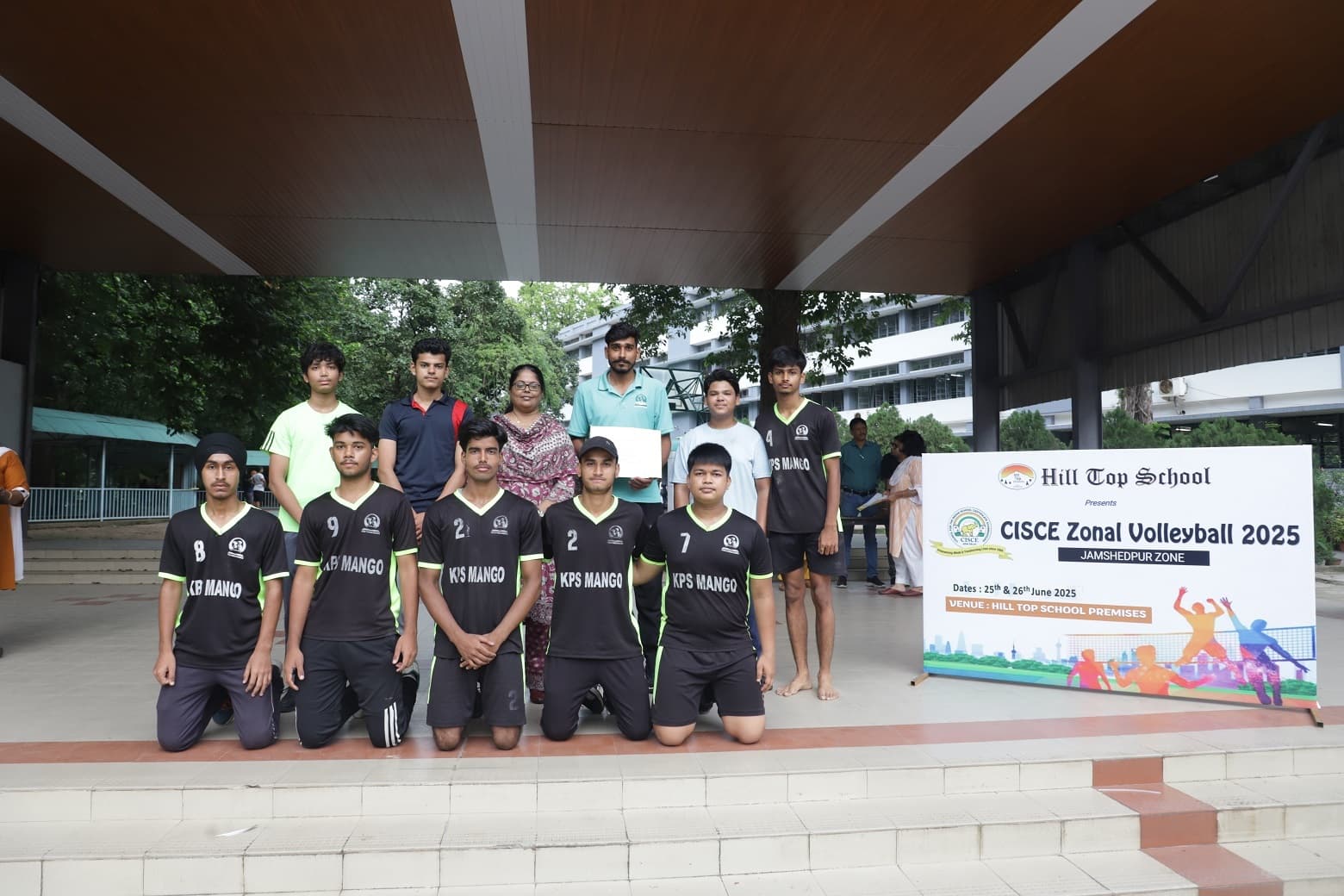 cisce zonal volleyball tournament: सीआइएससीइ जोनल वॉलीबॉल में केपीएस मानगो का रहा दबदबा