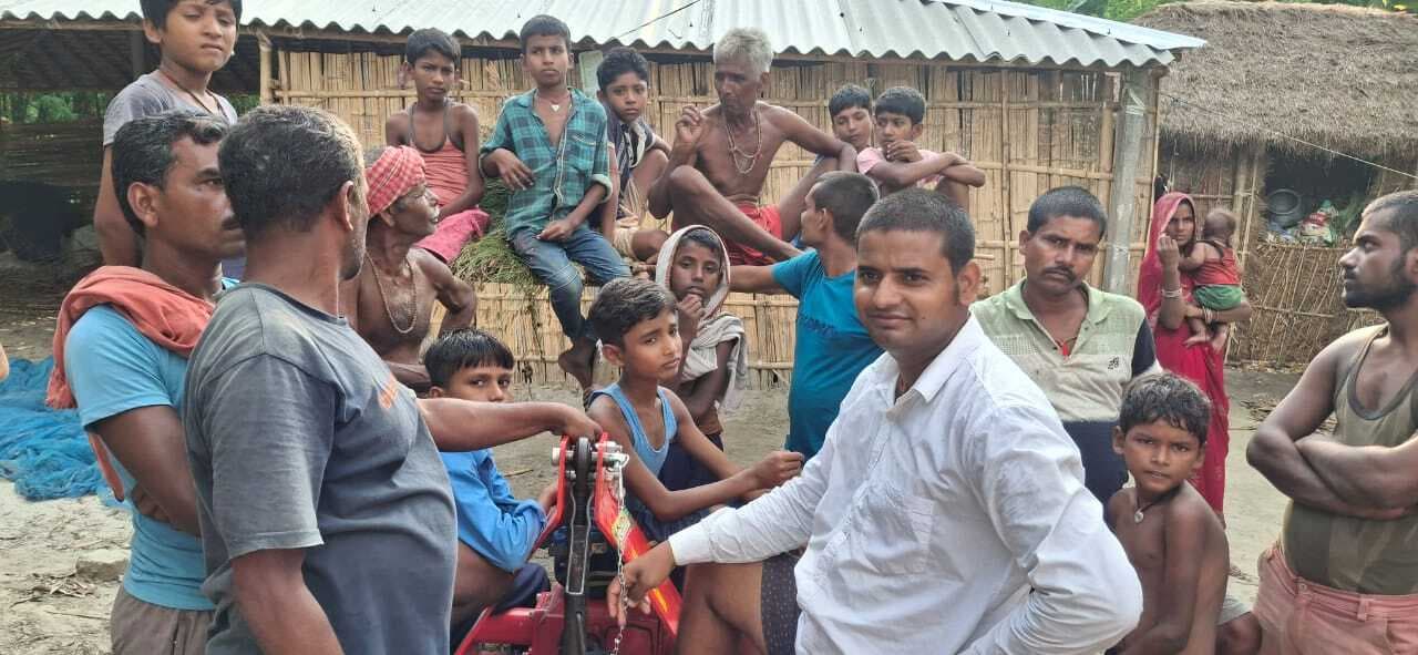 रात के अंधेरे में चंद्रायण गांव से 9 भैंस की चोरी