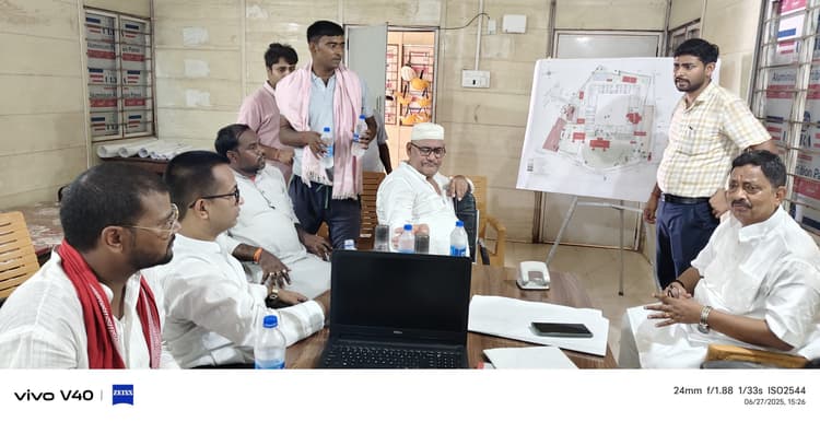 केंद्रीय मंत्री के निर्देश पर धर्मशाला निर्माण की जांच