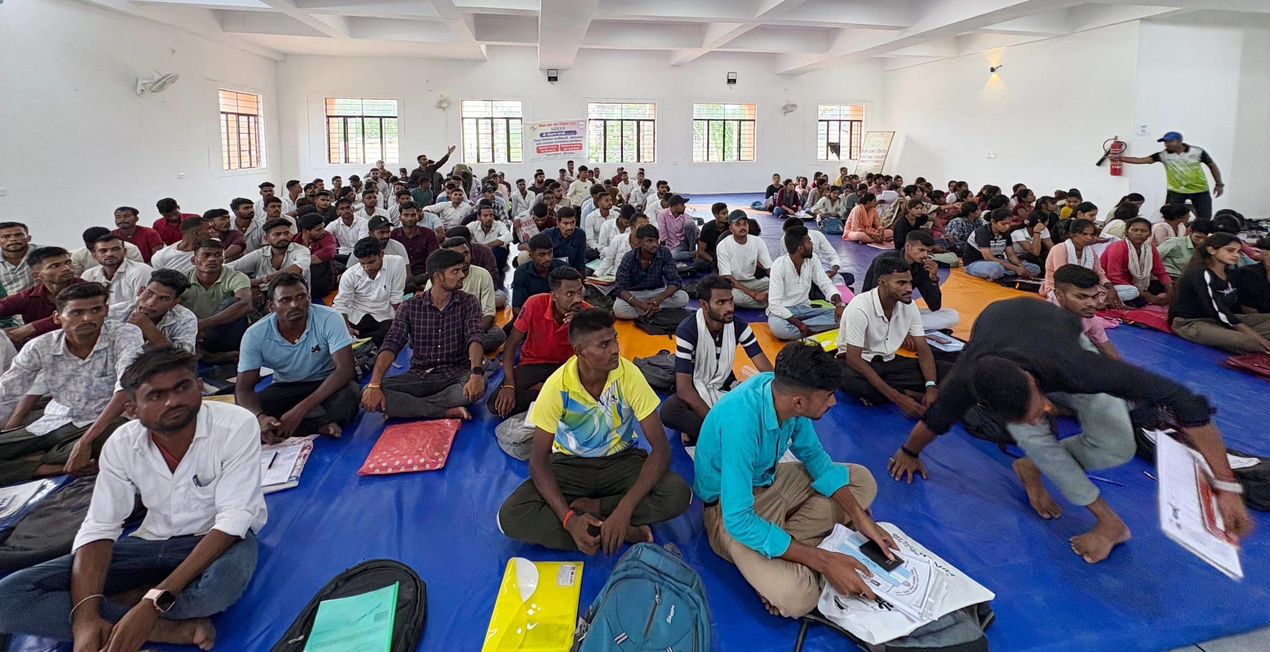 गतिविधियां आयोजित कर  मतदाताओं को किया गया जागरूक