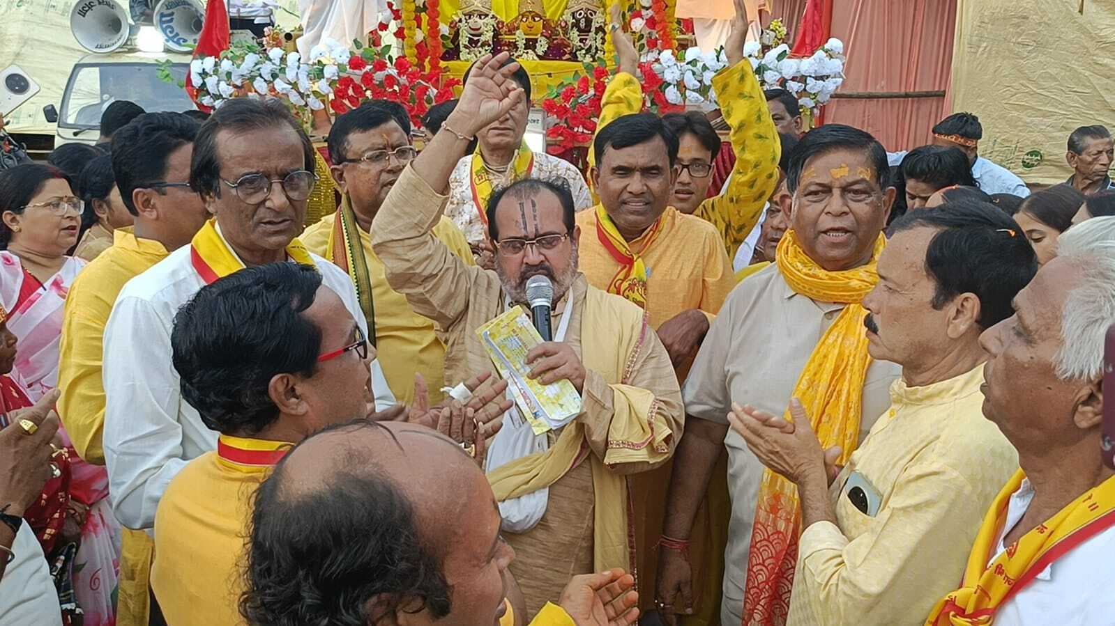 जामताड़ा में निकली भगवान जगन्नाथ की भव्य रथयात्रा