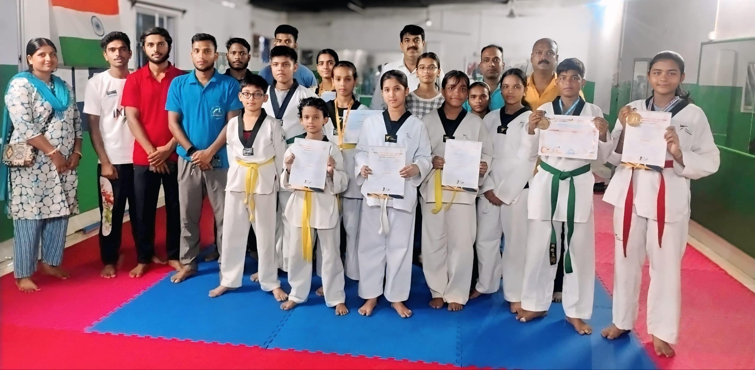 ताइक्वांडो में जिज्ञासा को मिला गोल्ड मेडल