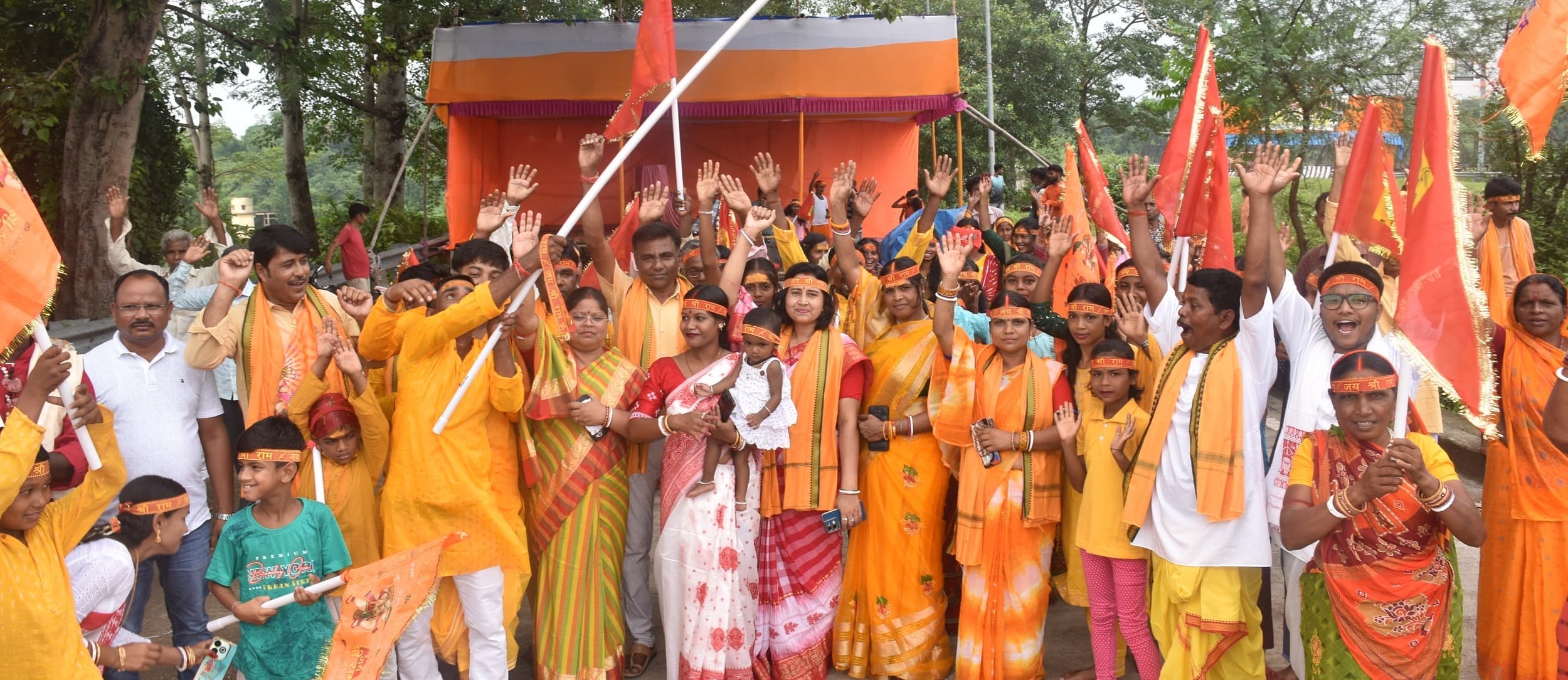 Bokaro News : कलश यात्रा निकली, प्रभु श्रीराम की प्रतिमा का कराया नगर भ्रमण