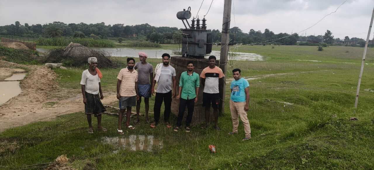 सोनारायठाढ़ी में विधायक के प्रयास से लगा ट्रांसफार्मर