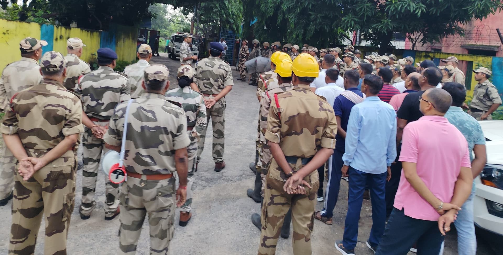 Bokaro News : प्रदर्शन से निबटने को लेकर सीआइएसएफ का मॉक ड्रिल