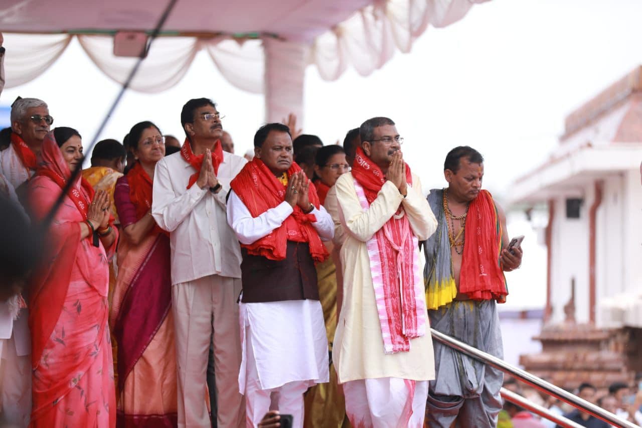 Bhubaneswar News: महाप्रभु जगत के रक्षक, उनकी लीला अपरंपार : धर्मेंद्र प्रधान