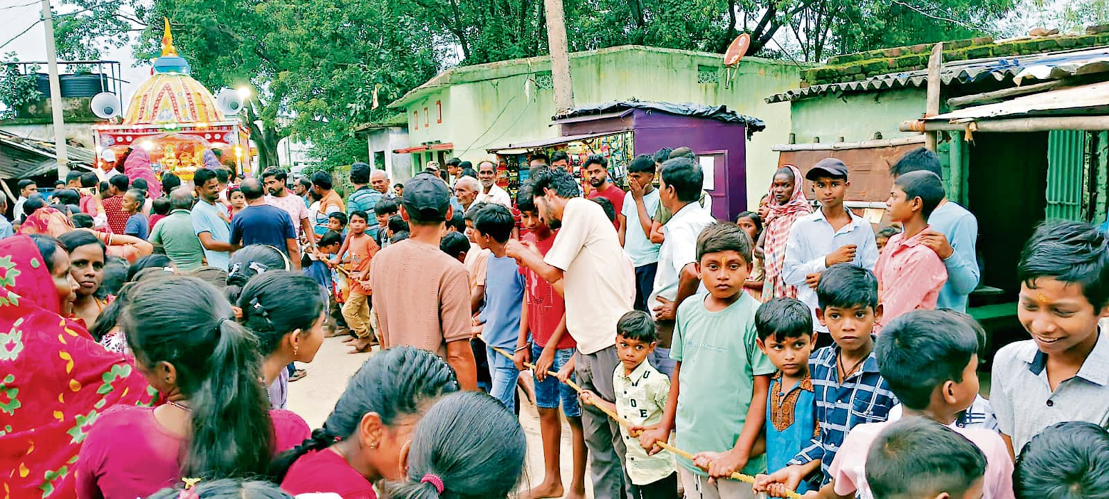 East Singhbhum News : पोटका में धूमधाम से निकाली गयी रथयात्रा