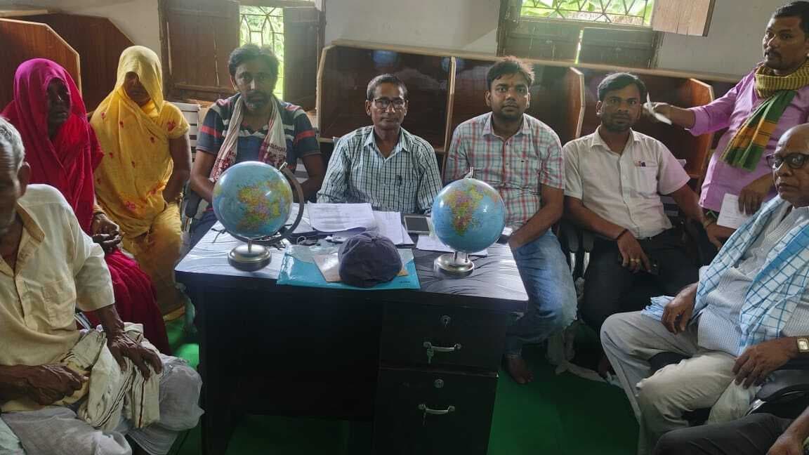 Samastipur News:पुसहो ग्राम कचहरी में लगा जनता दरबार