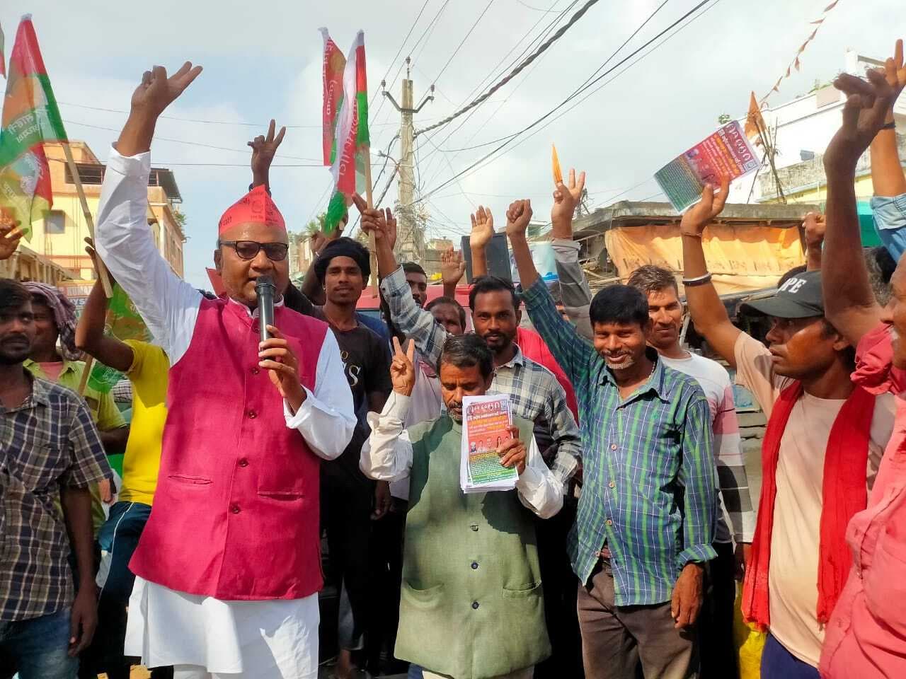 शहर से लेकर गांव तक सदस्यता अभियान चलाया