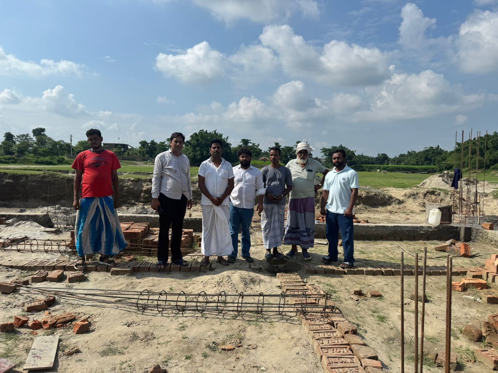 शेखपुरा उप स्वास्थ्य केंद्र का भवन निर्माण कार्य शुरू