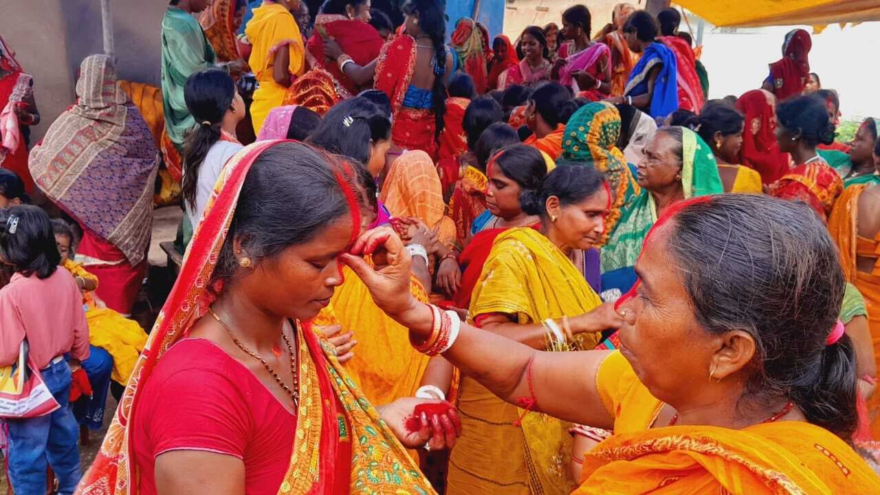 चितरा में मां विपदतारिणी की धूमधाम से हुई पूजा-अर्चना