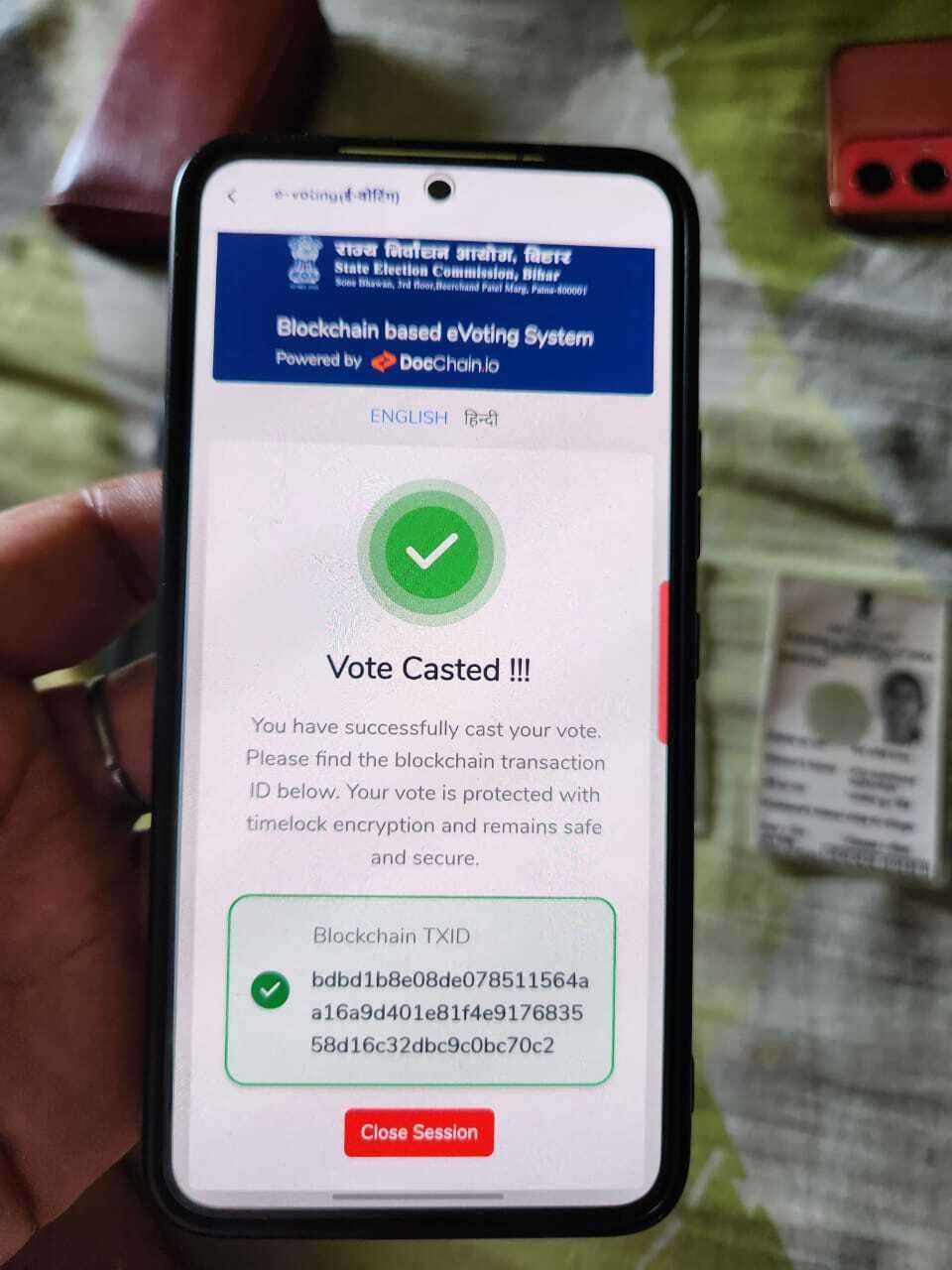 पहली बार मोबाइल से पड़े 3827 वोट, मतदाताओं ने विदेश से भी किया मतदान