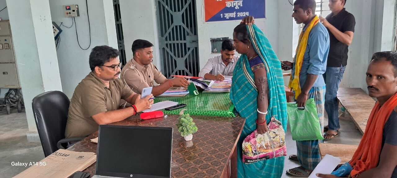 धोरैया व धनकुंड थाने में जमीन संबंधी मामले का हुआ निष्पादन