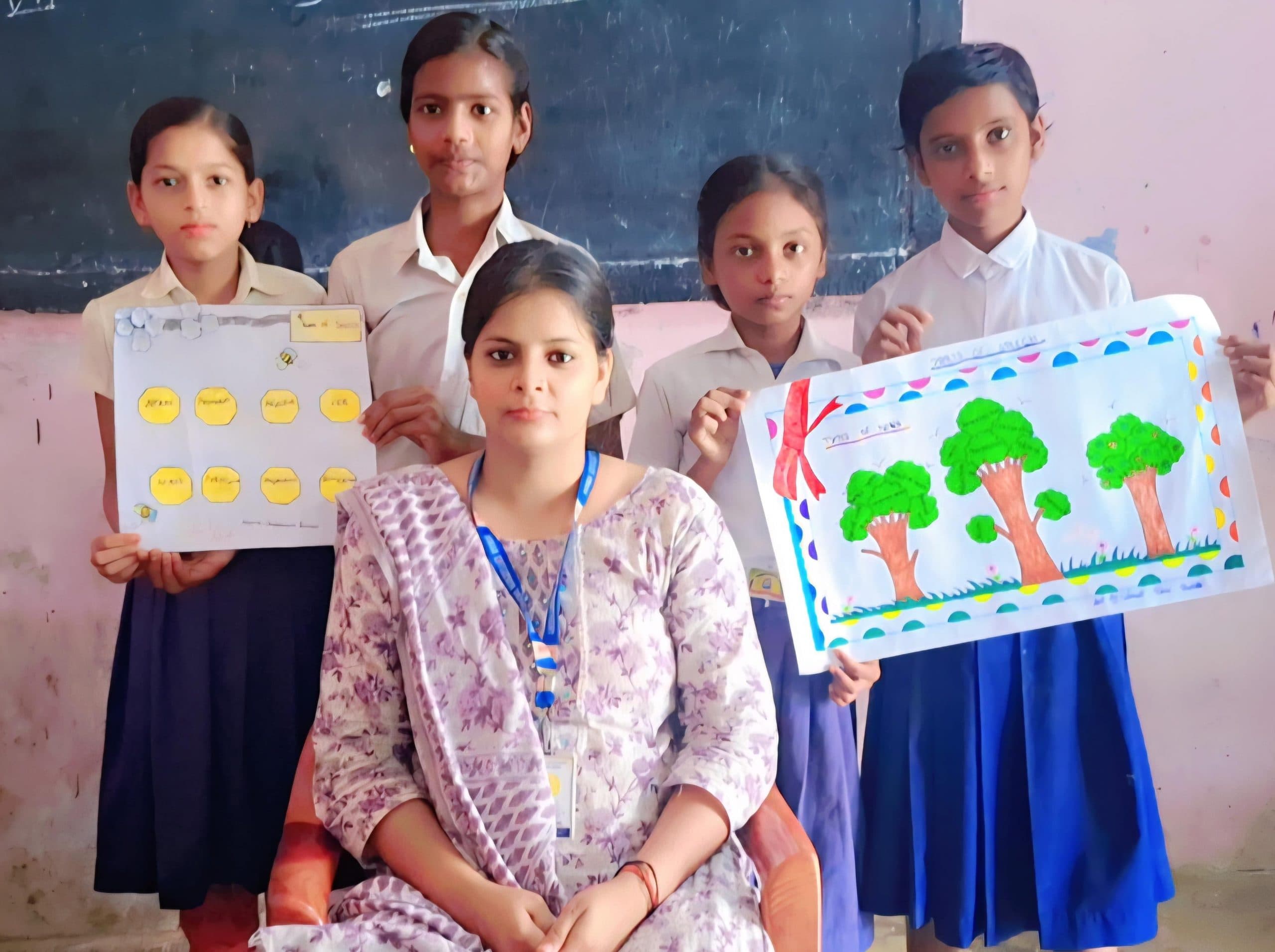 मध्य विद्यालय माड़र में मनाया गया सुरक्षित शनिवार