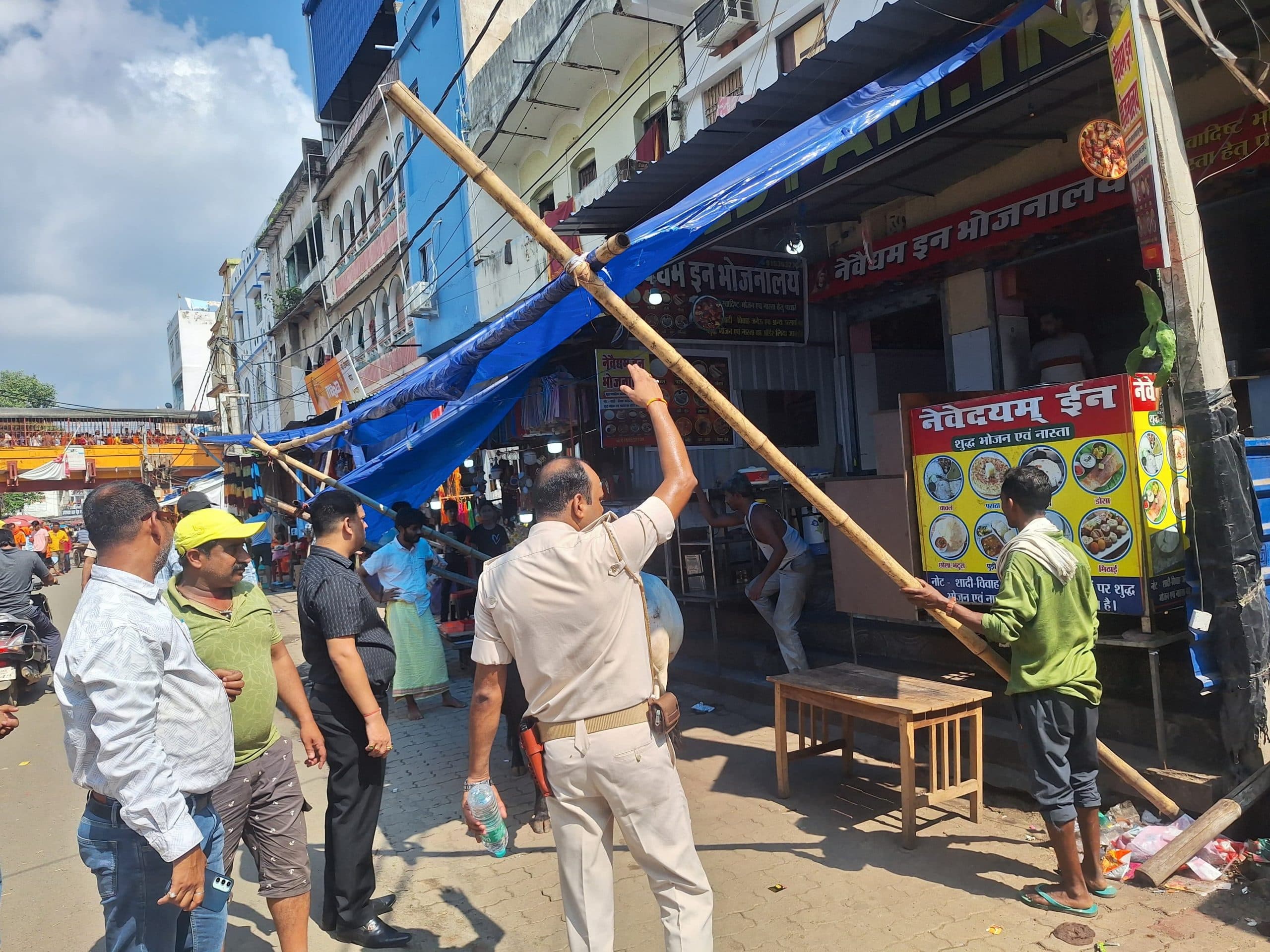 Deoghar News : कल से मेला क्षेत्र में चलाया जायेगा अतिक्रमण हटाओ अभियान