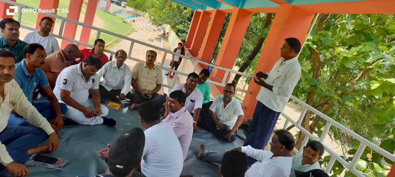 वेतनमान को लेकर सहायक अध्यापक संघर्ष मोर्चा करेगा सीएम आवास का घेराव