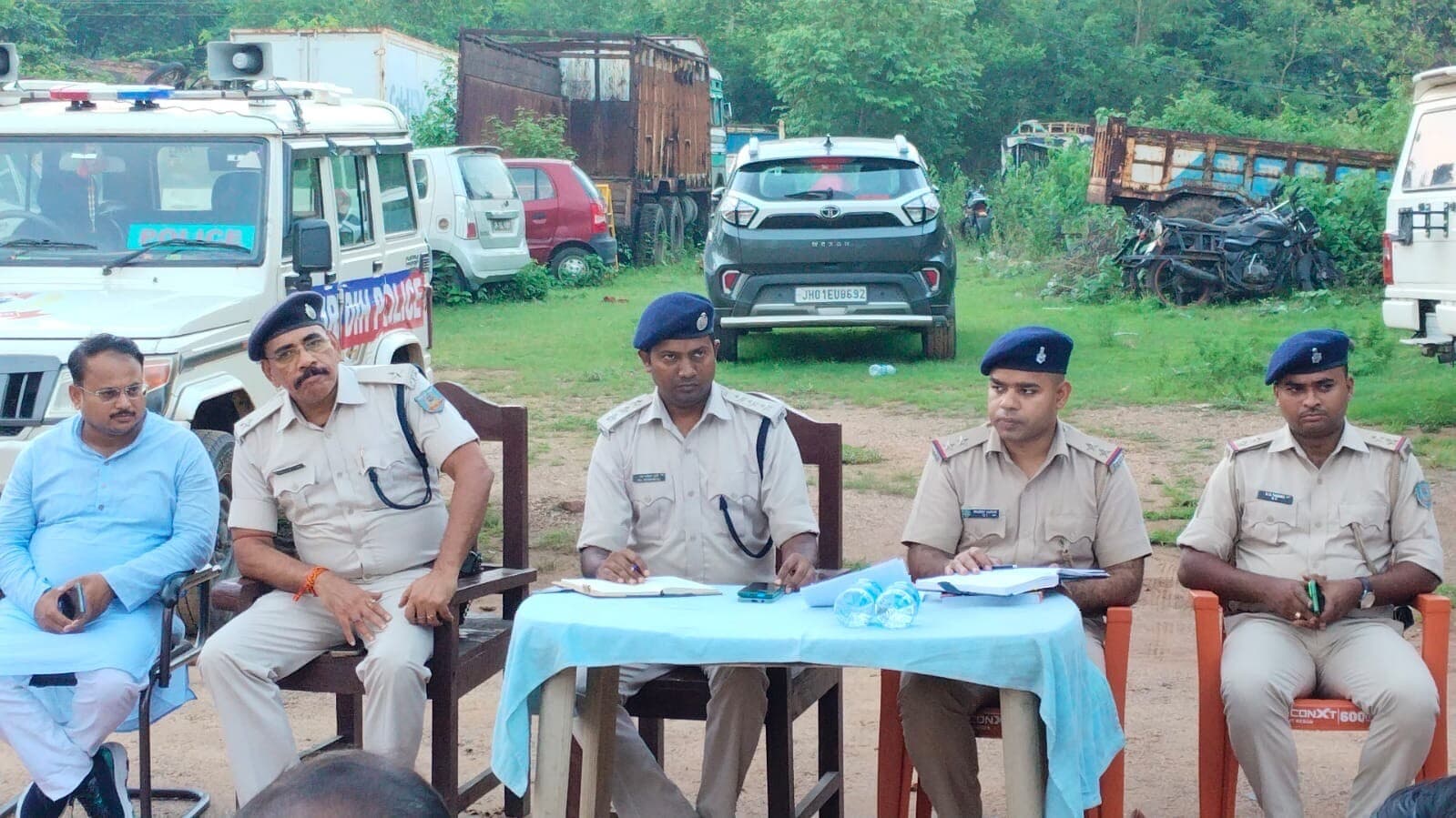 Giridih News :मुहर्रम को लेकर पचंबा थाना में शांति समिति की बैठक