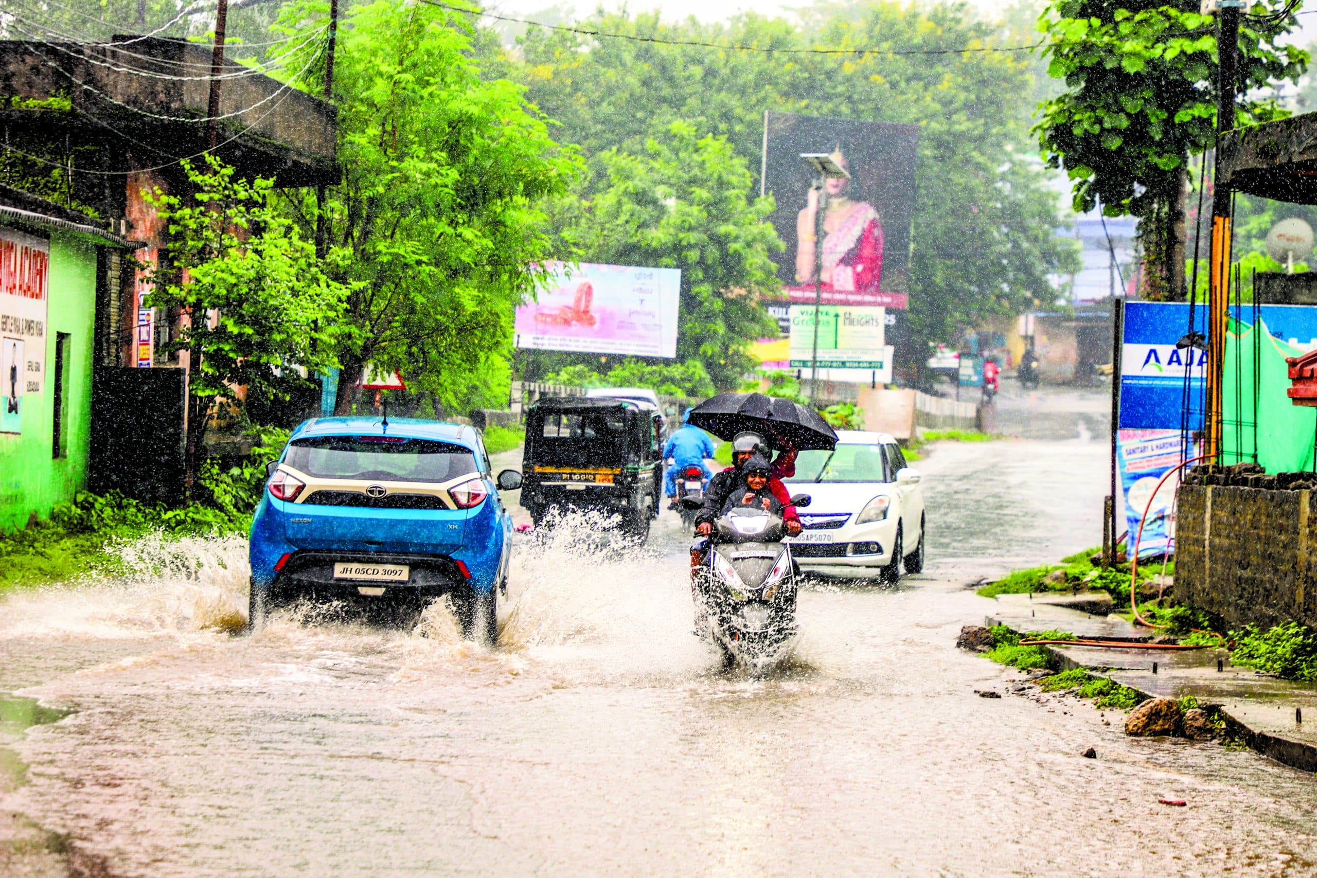 Jamshedpur News : जमशेदपुर में दो दिनों में हुई 90 एमएम बारिश, तीन जुलाई तक येलो अलर्ट