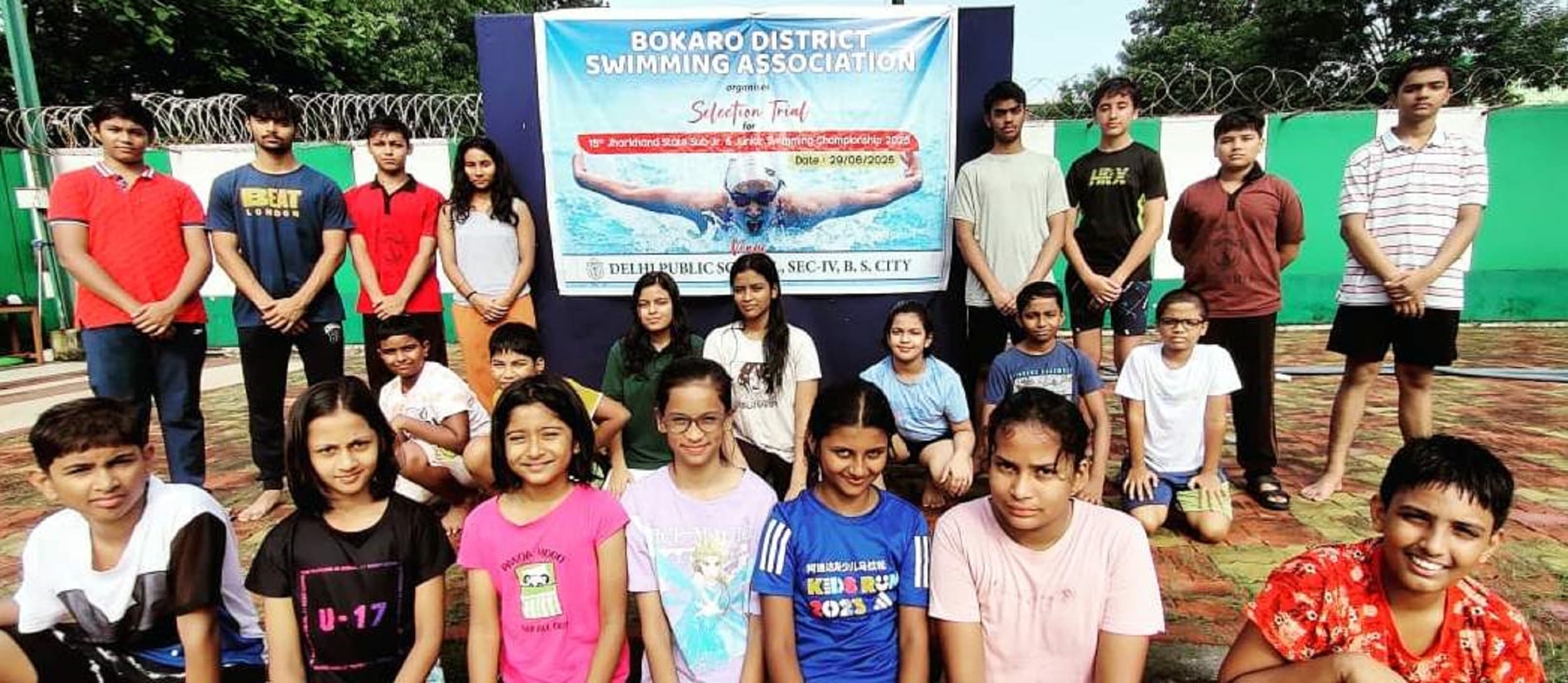 Bokaro News : 15वीं जूनियर व सब-जूनियर राज्य तैराकी प्रतियोगिता के लिए बोकारो की टीम गठित