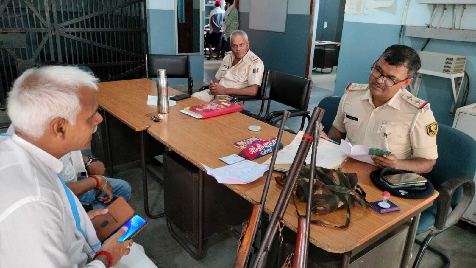 लाइसेंसी शस्त्रों का हो रहा भौतिक सत्यापन