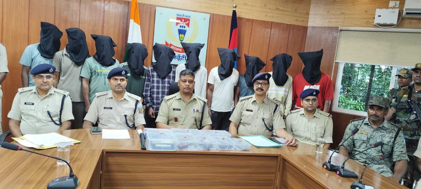 ग्रामप्रधान सह भाजपा नेता हत्याकांड के 10 आरोपी गिरफ्तार, जेल भेजे गये