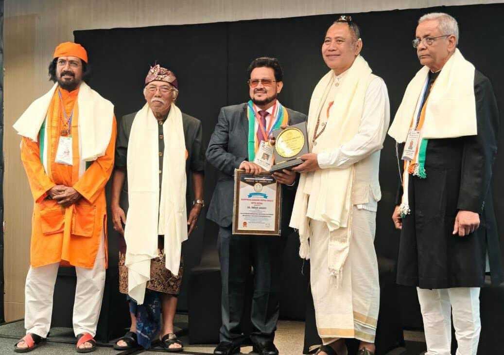 राष्ट्रीय शिक्षा रत्न पुरस्कार से सम्मानित हुए डॉ इमरान