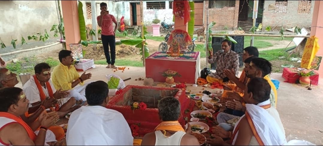 अखंड रामधुन से रायपुरा में माहौल भक्तिमय