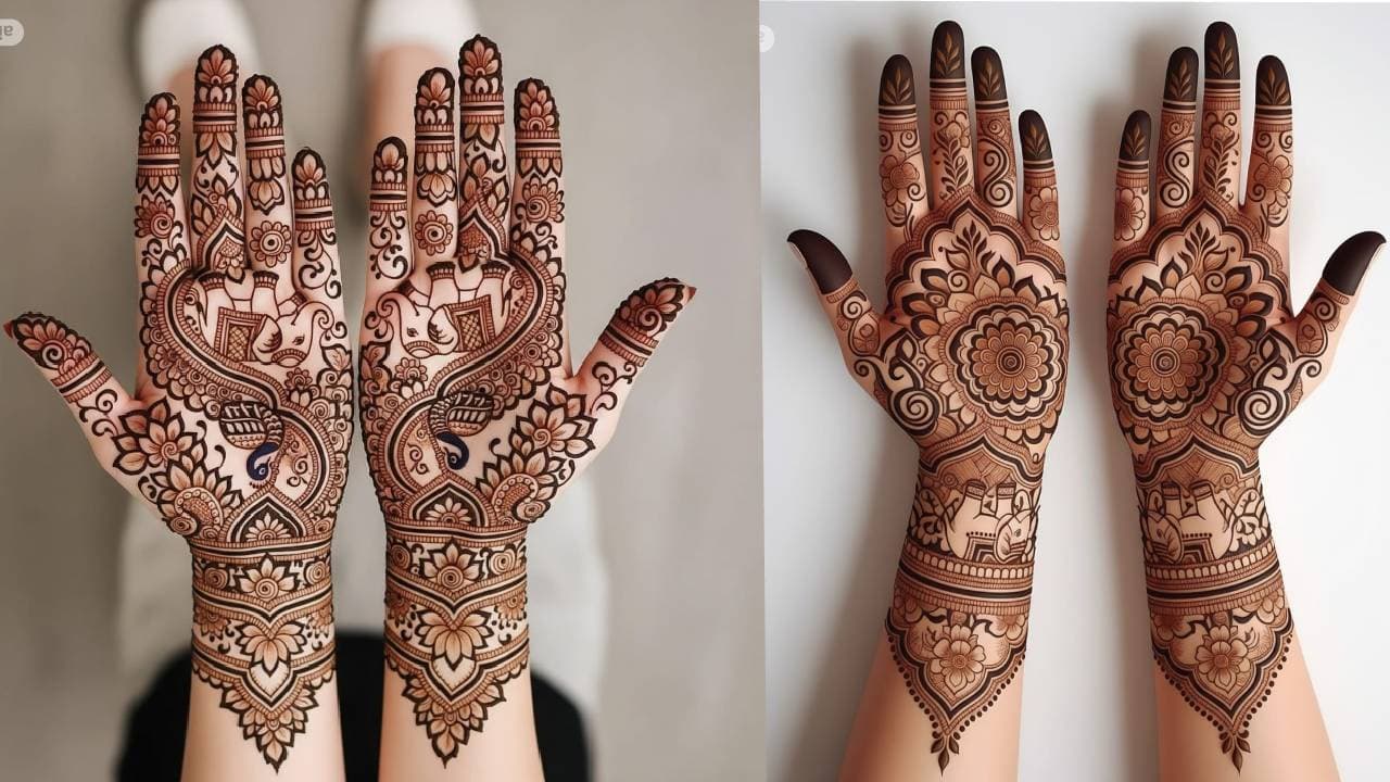 Latest AI Mehndi Design