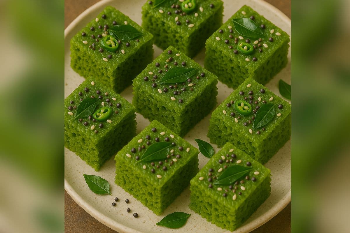 Dhokla Recipe: हर बाइट में बेहतरीन स्वाद, तैयार करें हरा-भरा पालक ढोकला