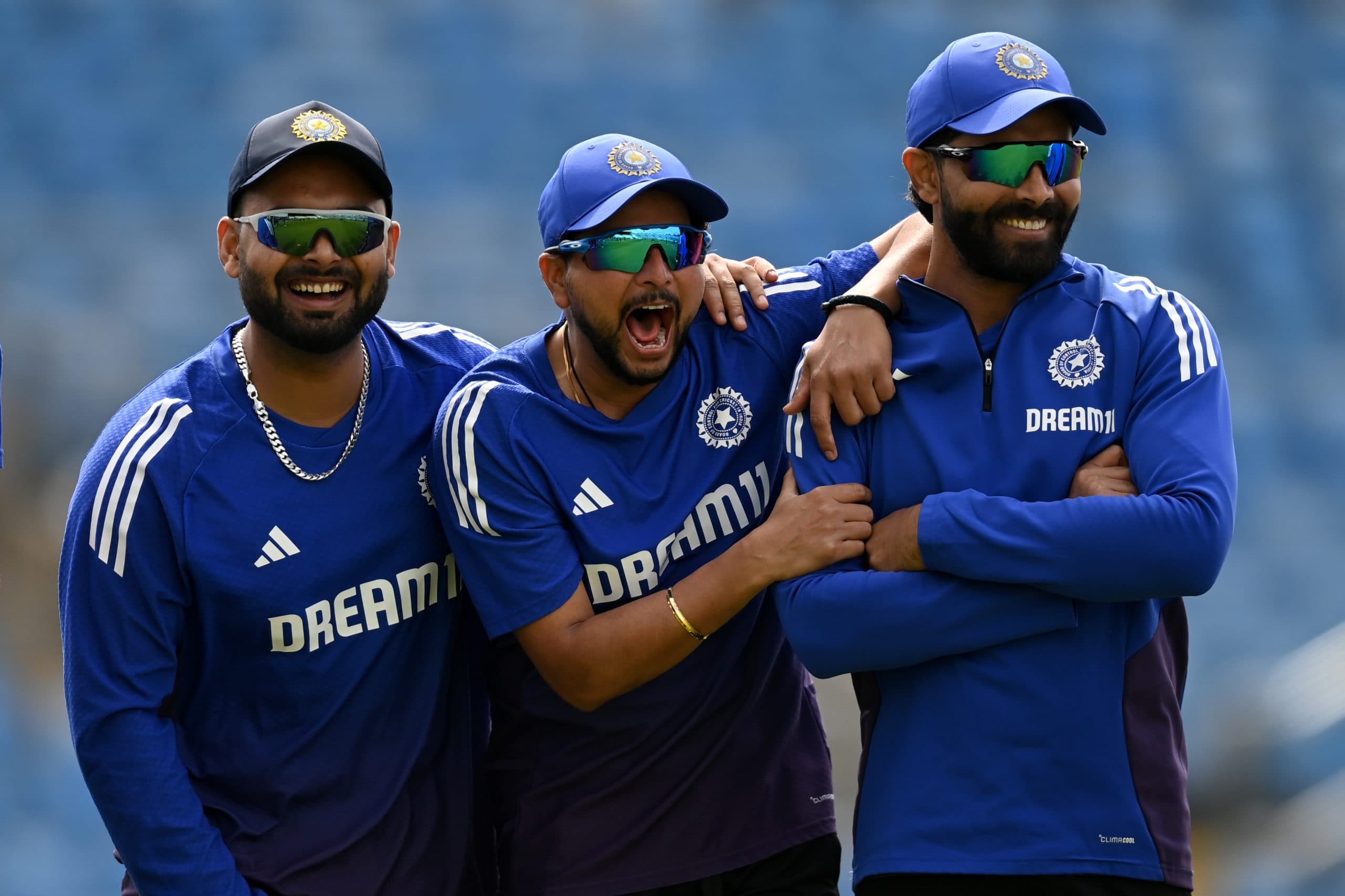 Rishabh Pant, Kuldeep Yadav and Ravindra Jadeja