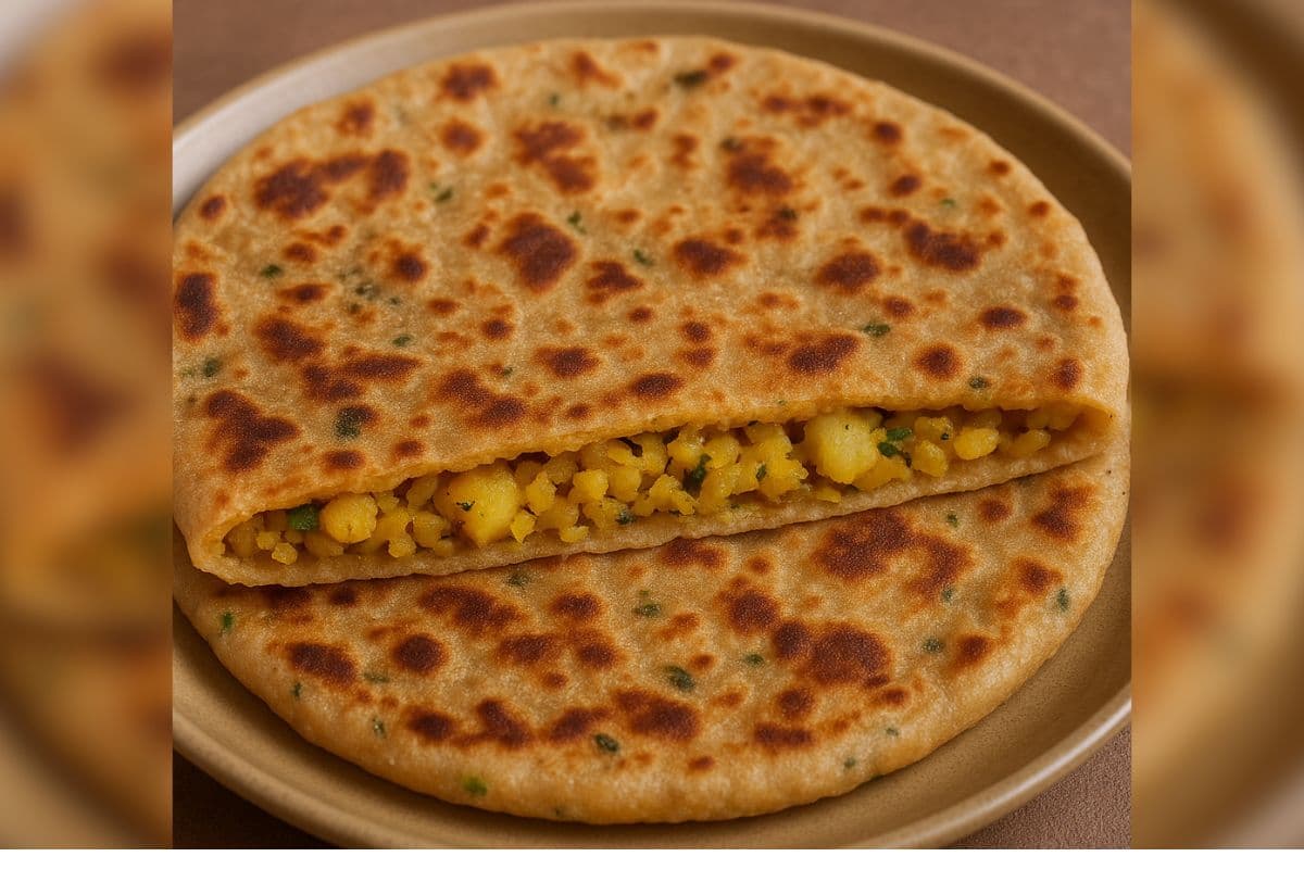 poha paratha