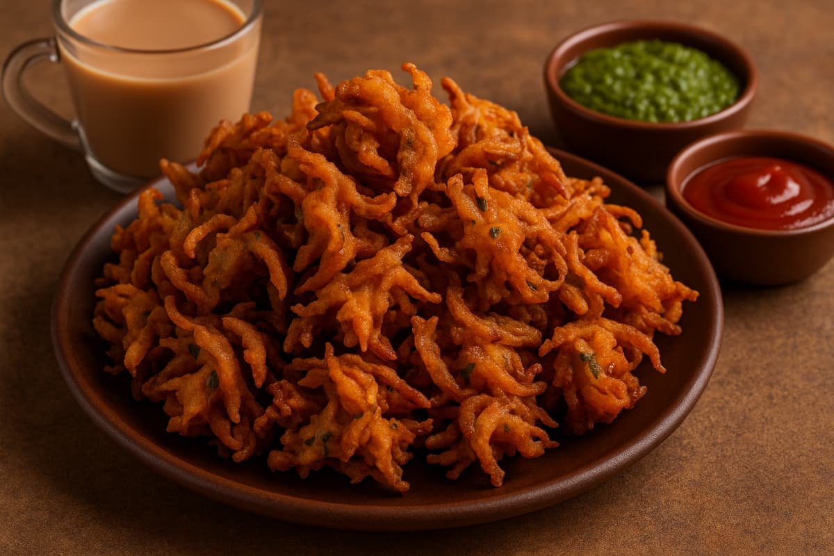 pyaaj pakaude recipe