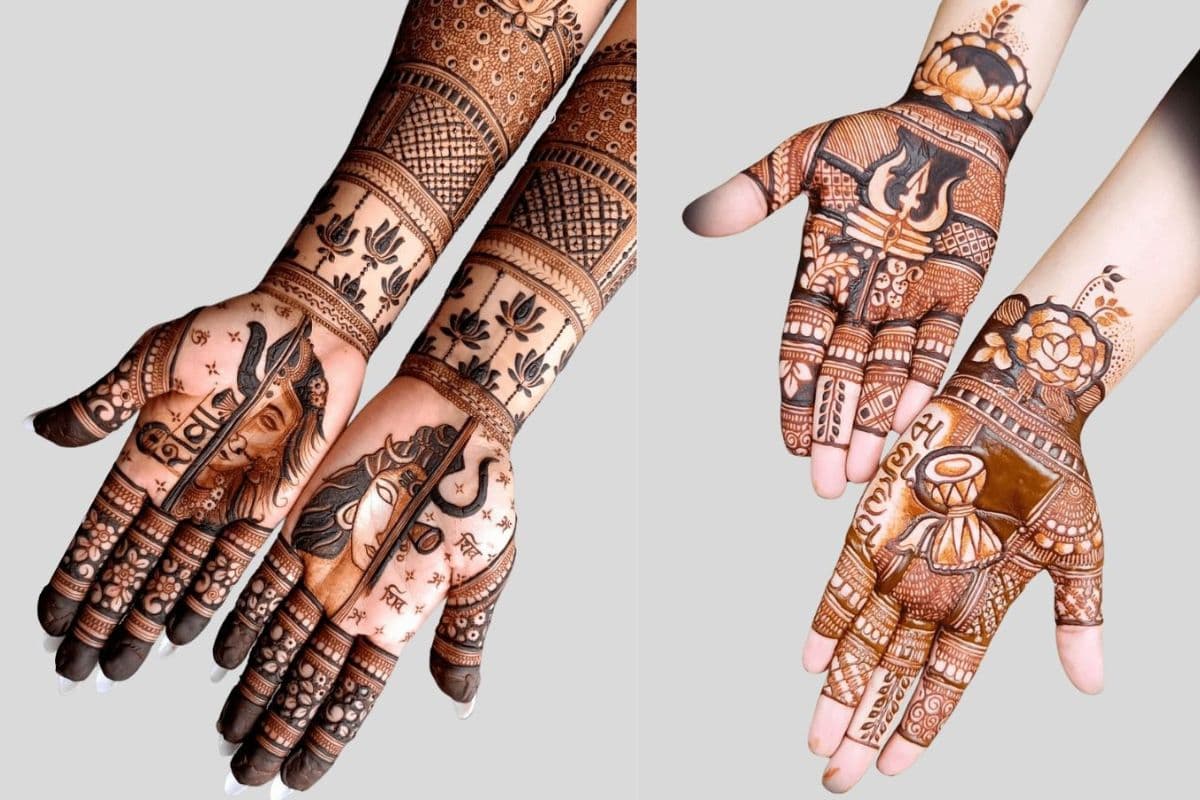 Sawan Mehndi Designs 2025: इस सावन पाएं भगवान शिव का आशीर्वाद, जरूर ट्राय करें ये यूनीक मेहंदी डिजाइन