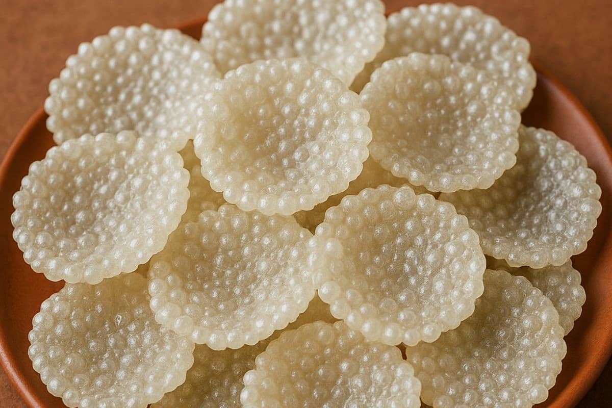 sabudana papad recipe