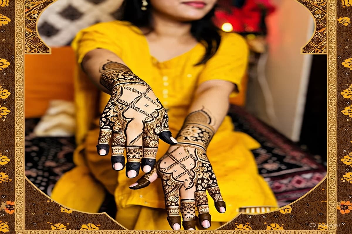 simple mehndi