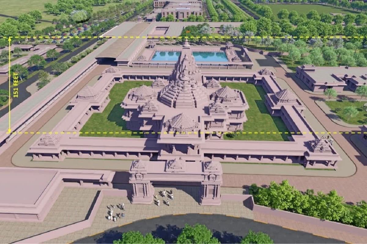 Photo: सीतामढ़ी में ऐसा बनेगा प्रस्तावित सीता मंदिर, नीतीश कुमार ने बताया बिहार का सौभाग्य