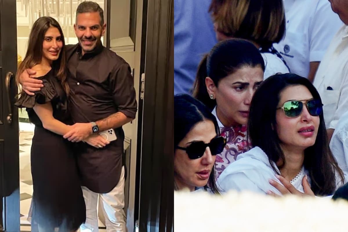 Sunjay Kapur के अंतिम संस्कार में रोती दिखीं तीसरी पत्नी प्रिया, तसवीरें देख आंखों में आएंगे आंसू