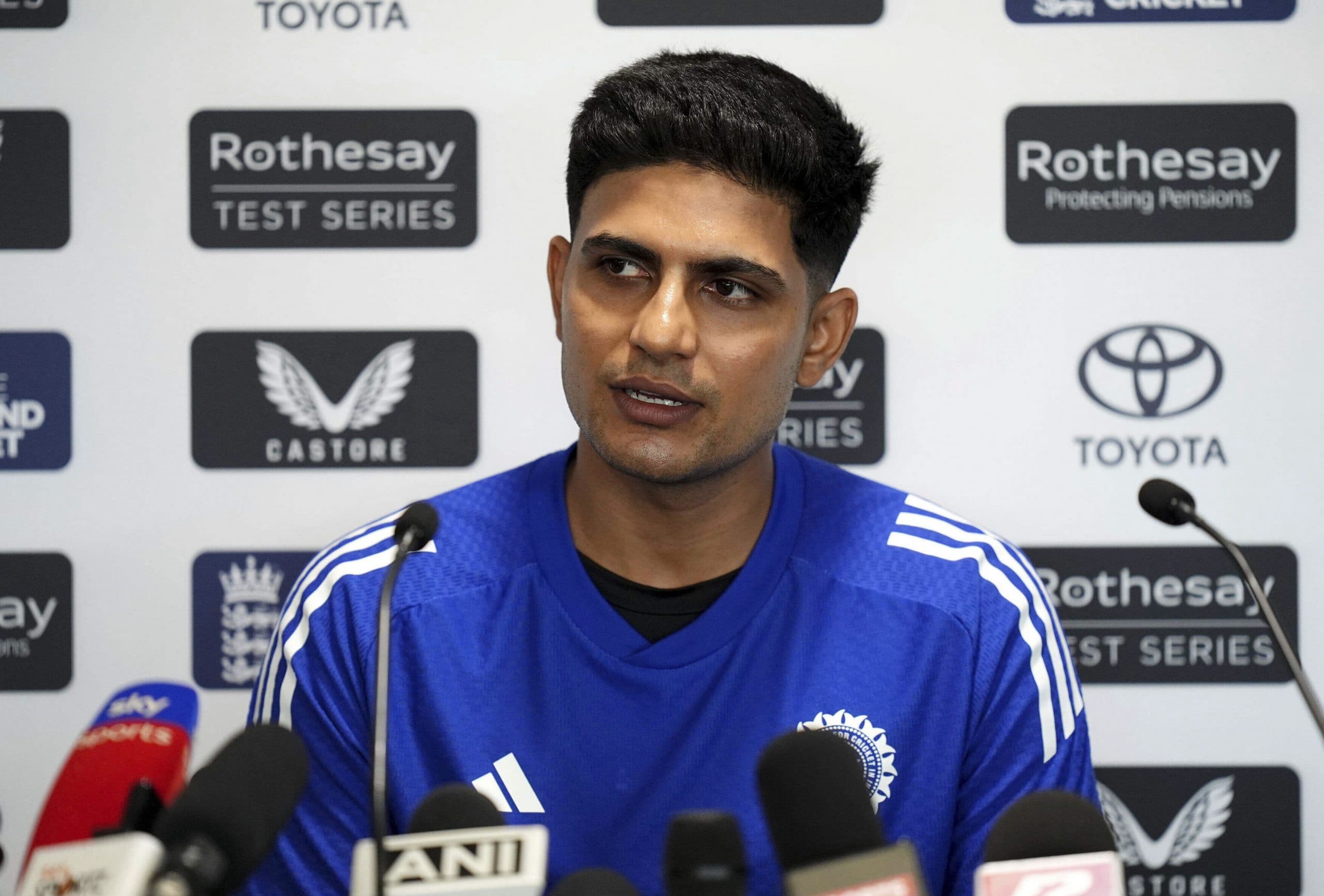 Shubman Gill at press conference