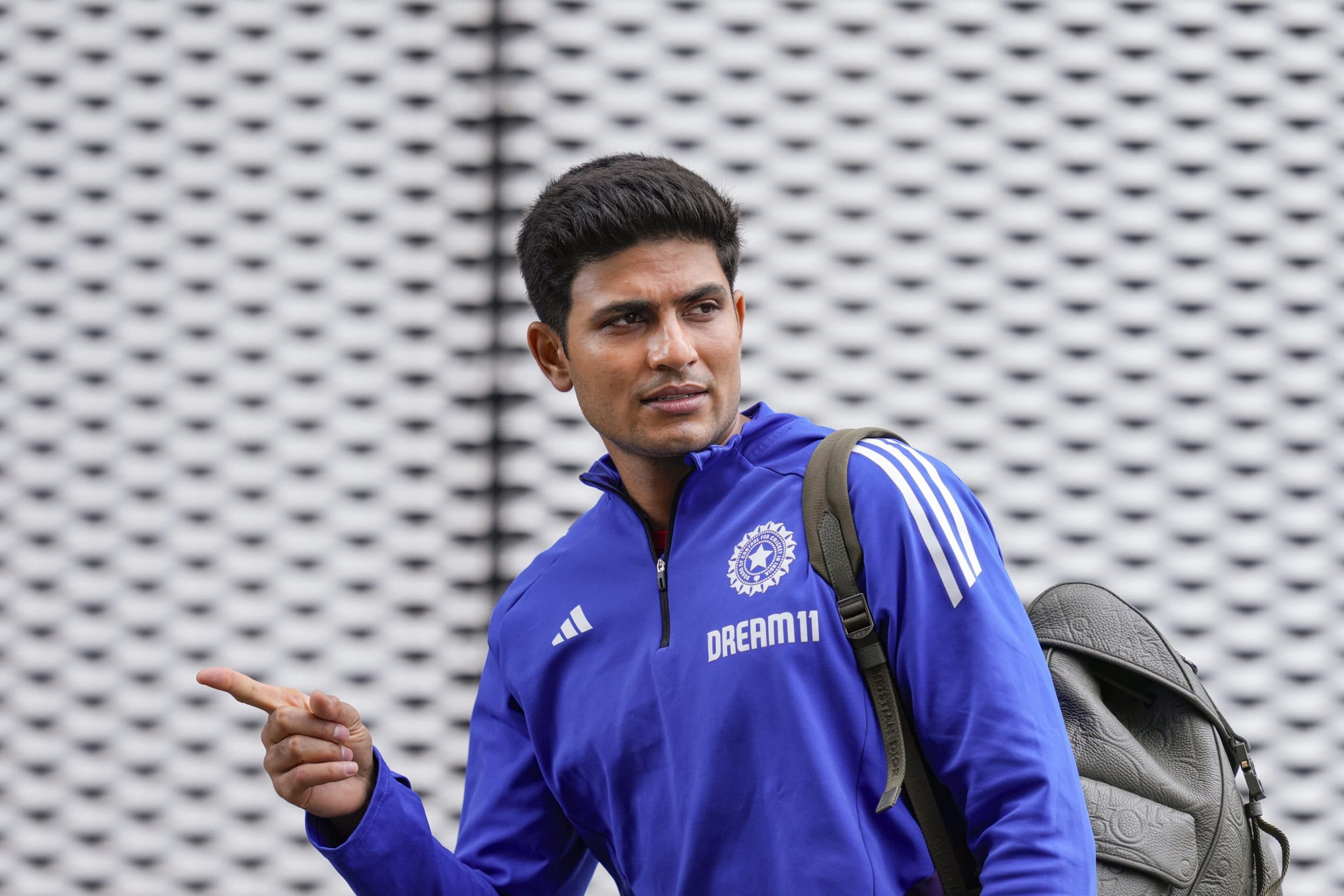 Shubman Gill during practice session ahead of IND vs ENG 4th test.