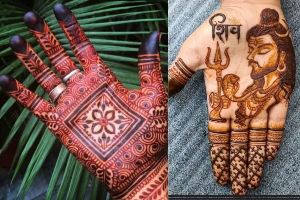 Hariyali Teej Special Mehndi Design