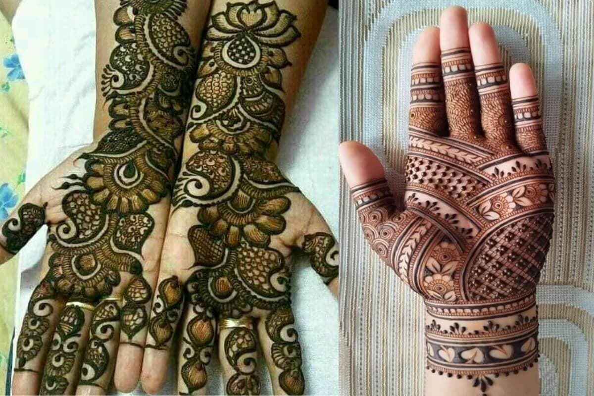 Hariyali Teej Special Mehndi Design