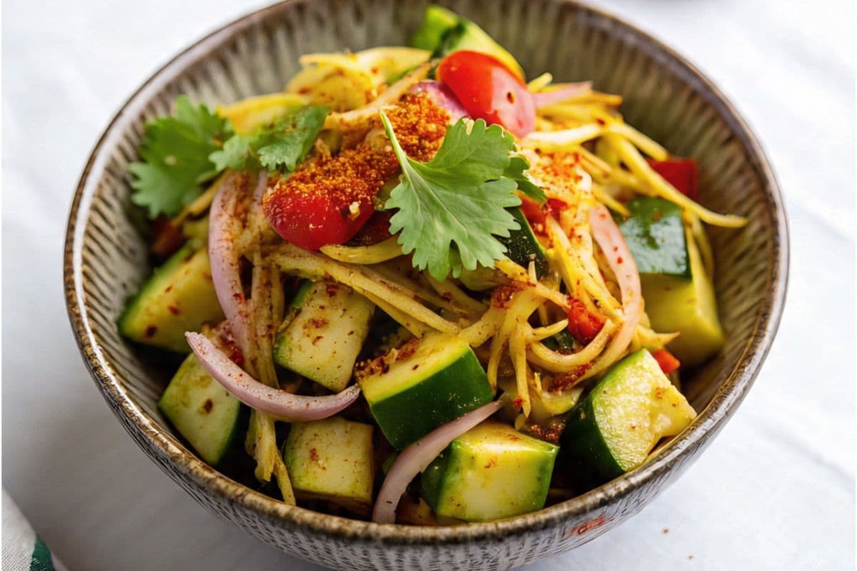 Achari Lauki Salad Recipe: बिना तेल और झंझट के बनाएं लौकी का अचारी सलाद