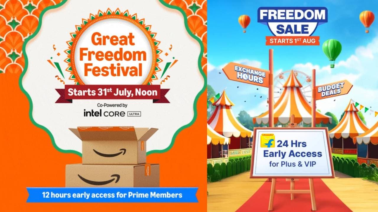 Amazon-Flipkart Freedom Sale का बजा बिगुल, जल्दी तैयार कर लें Wishlist, मिलने वाली है 'महंगाई से आजादी'